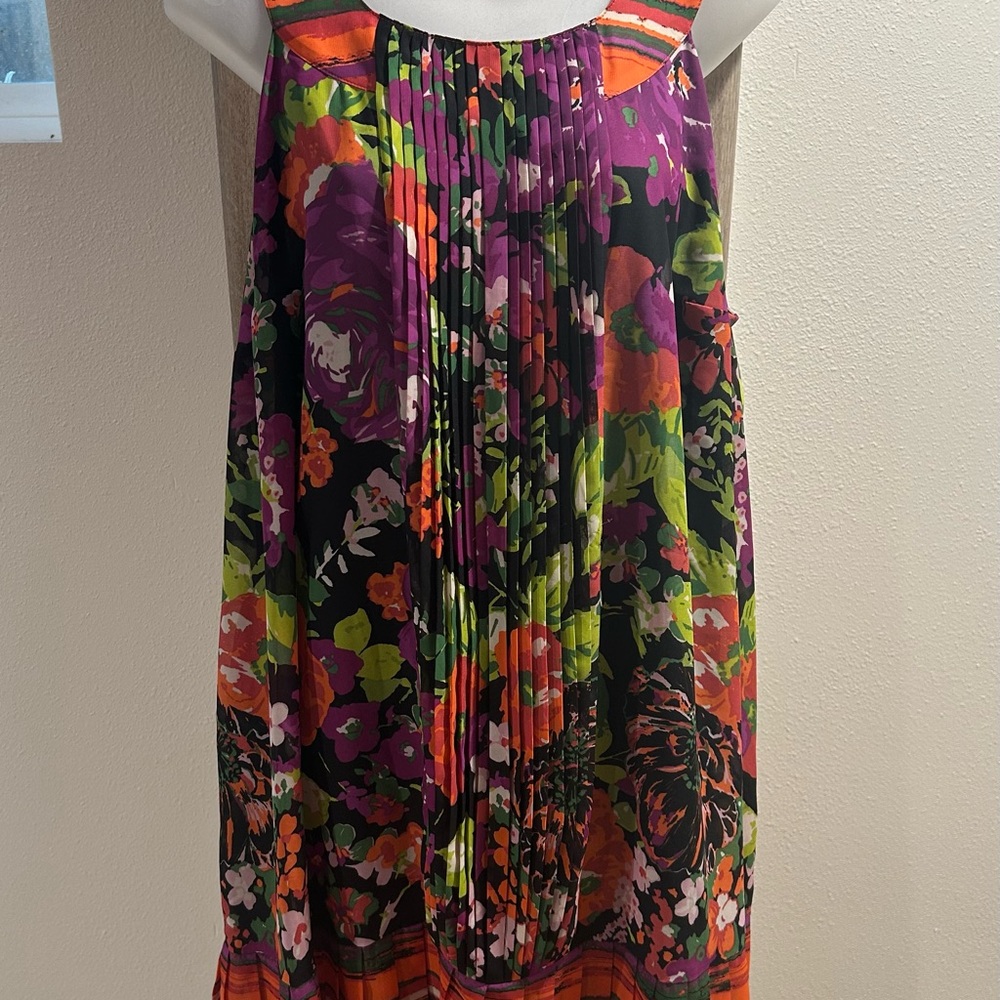 Lane Bryant Multicolor Floral Dress Size 18